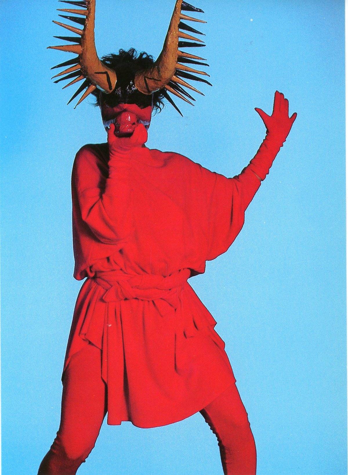 Postcard-5-for-Dianne-B.s-Christmas-Catalogue-1983.-Photo-by-Neil-Winokur.-Clothes-in-Color-Jaqueline-Jacobson-Dorothee-Bis